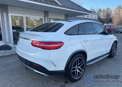 2016 Mercedes-Benz Gle 450 Amg Coupe 4Matic из США, поврежденный, VIN 4JGED6EB4GA024552